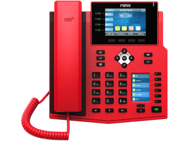 X5U-R Special Red IP Phone